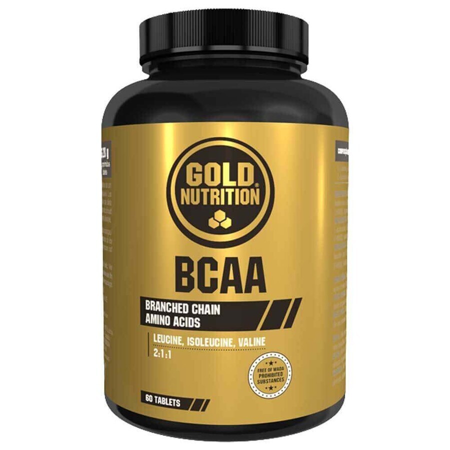 BCAA, 60 compresse, Gold Nutrition