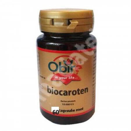 Biocarotene, 60 capsule, Obire