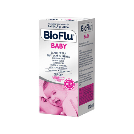 BioFlu Baby 120 mg/5 ml, 100 ml, Biofarm