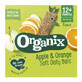 Barrette di avena integrale biologica con mele e arance Goodies, +12 mesi, 6x 30 g, Organix