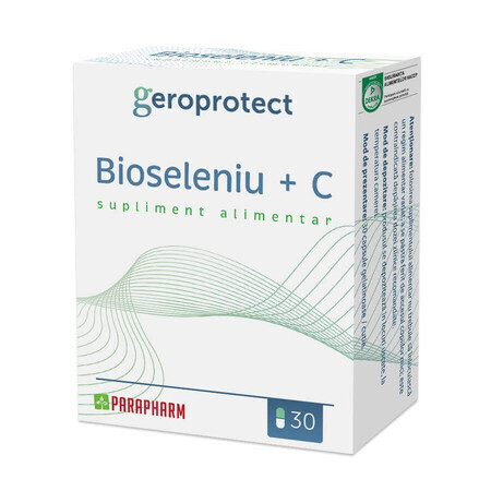 Bioselenio + Vitamina C, 30 capsule, Parapharm