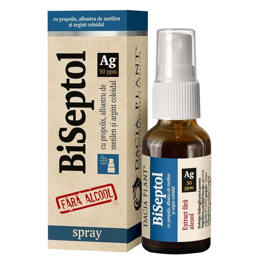 BiSeptol spray, 20 ml, Dacia Plant recensioni