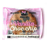 Biscotto biologico con vaniglia e cioccolato senza glutine, 50g, Kookiecat
