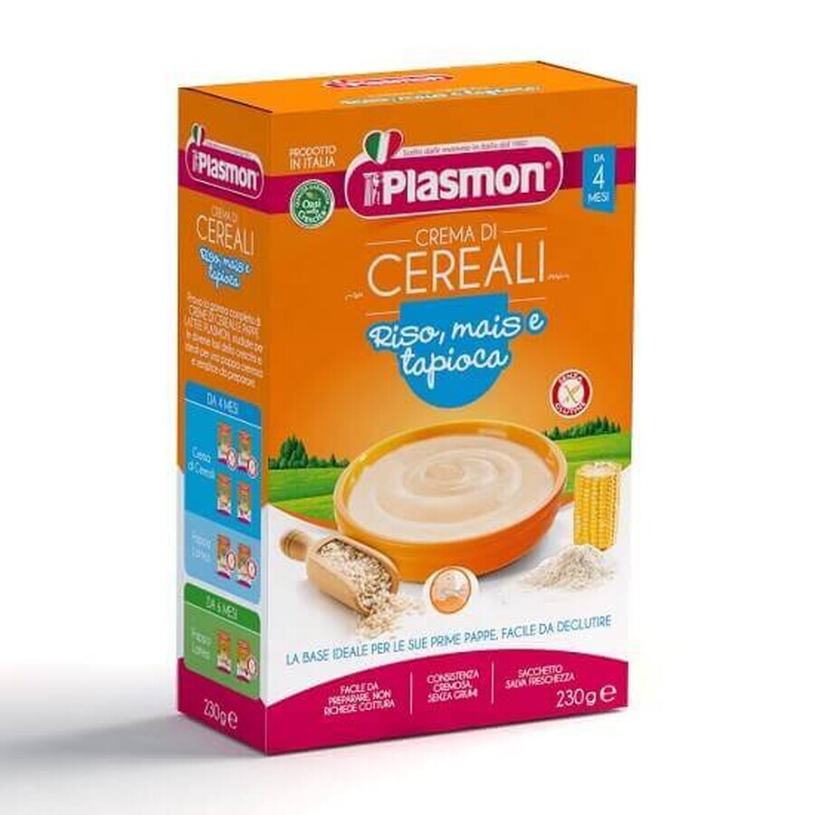 Plasmon Crema Di Cereali Riso Mais E Tapioca 230g