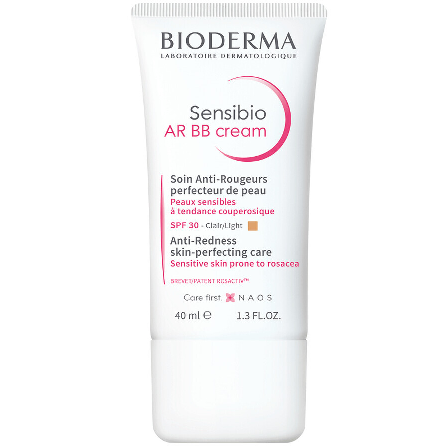 Bioderma Sensibio AR - BB Cream Trattamento Anti-Rossore Perfezionante, 40ml