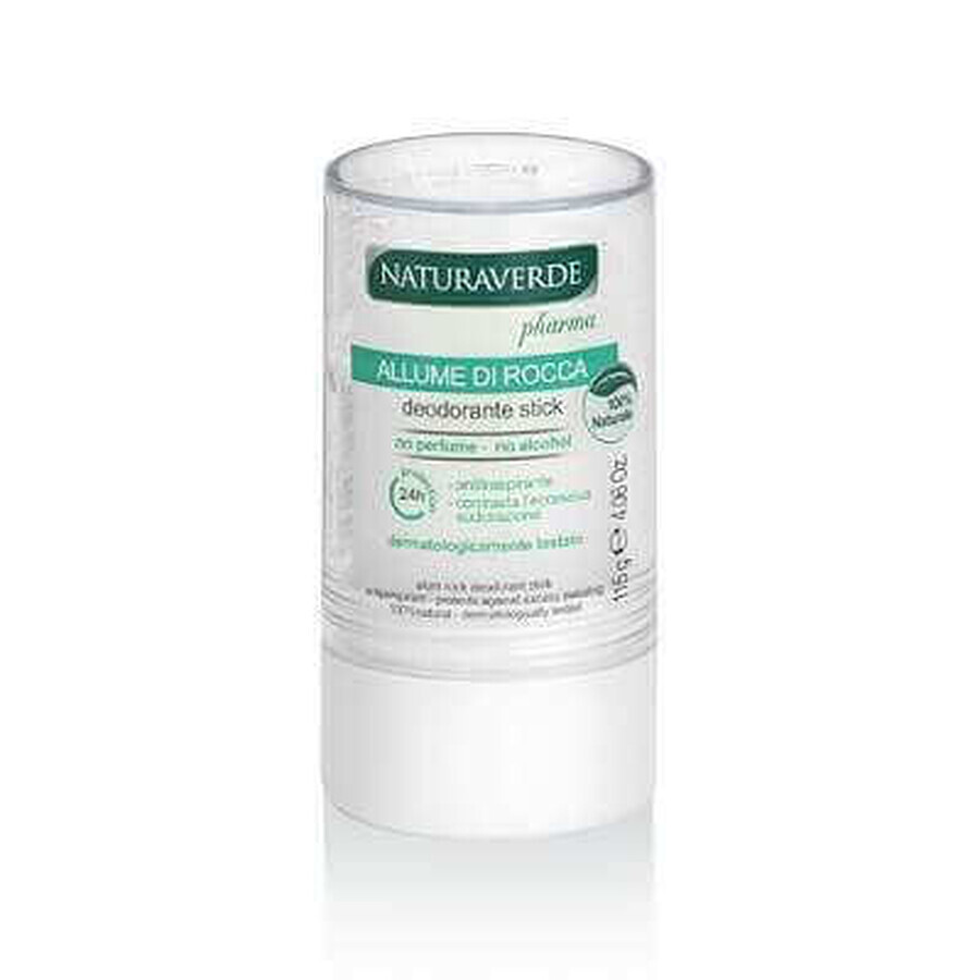 Deodorante stick pietra di allume, 115 gr, Naturaverde