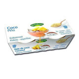 Dessert bio dietetico con cocco e ananas, 2x125 g, Naturgreen