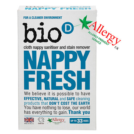 Detergente Ipoallergenico in Polvere Biodegradabile, 0,5Kg, Bio-D