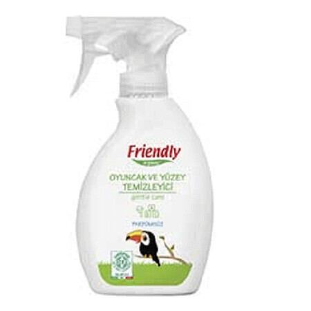Detergente spray per giocattoli e superfici, 250 ml, Friendly Organic