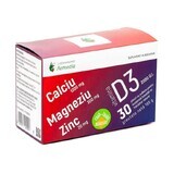 Ca+Mg+Zn + Vitamina D3, 30 bustine, Remedia