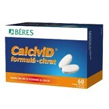 Calcivid - Formula di citrato, 60 compresse, Beres Pharmaceuticals Co