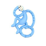 Giocattolo da dentizione Mini Maimutica, blu, Scimmia Matchstick