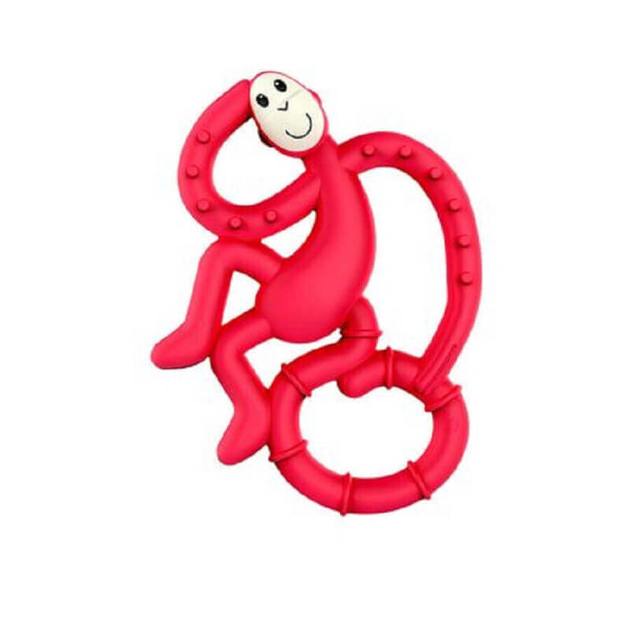 Mini giocattolo da dentizione Maimutica, rosso, Matchstick Monkey