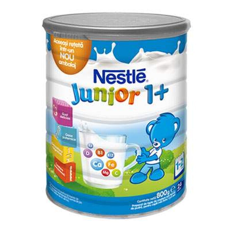 Latte in polvere Junior 1+ Crescita, +1 anno, 800 g, Nestlé