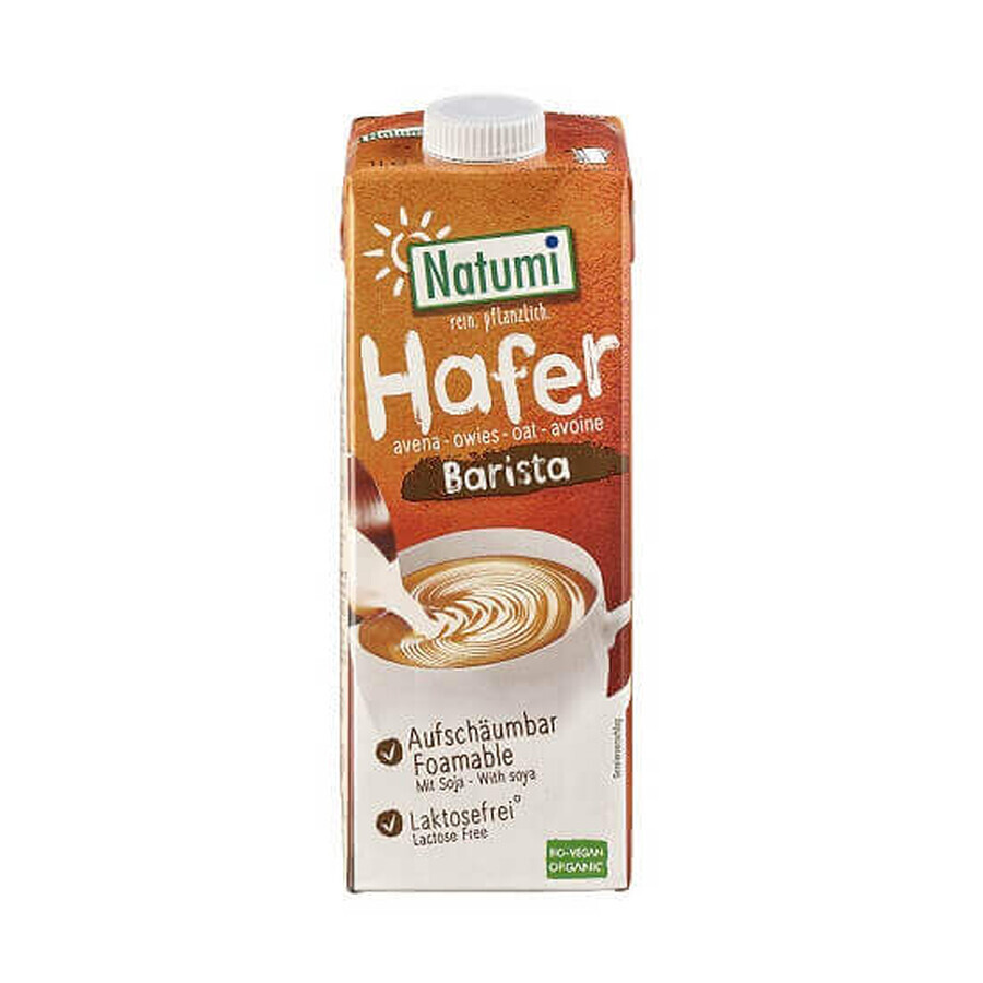 Latte d'avena biologico per caffè, 1 L, Natumi