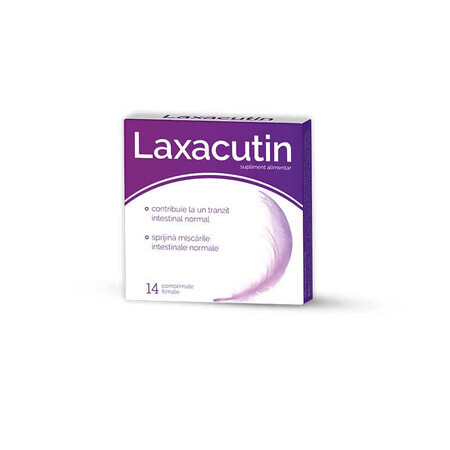 Laxacutin, 14 compresse, Zdrovit