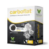 Carbone attivo Carboflat 250 mg, 20 capsule, Polisano