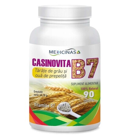 Casinovita B 7, 90 capsule, Medicinali