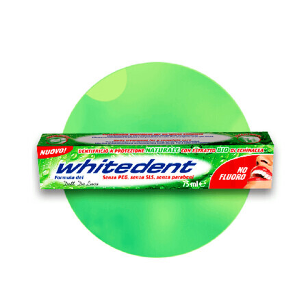 Dentifricio senza farina, 75 ml, Whitedent