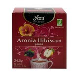 Tè Aronia Hibiscus, 12 bustine, Tè Yogi