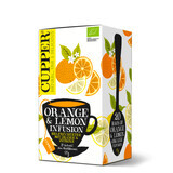 Cupper tè biologico all'arancia e al limone, 50g, Allos Hof