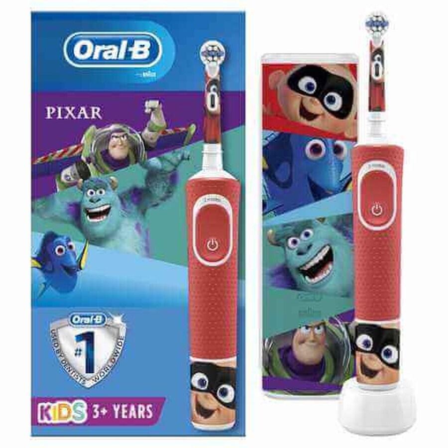 Spazzolino elettrico, bambini D1000, Pixar, Oral B