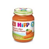 Purea di mele e carote bio, 125 g, Hipp