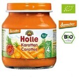 Purea di carote bio, +4 mesi, 125 g, Holle Baby Food