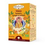 Chakras Delighted Ginger Lemon Curcuma Tè, 16 Bustine, Shoti Maa