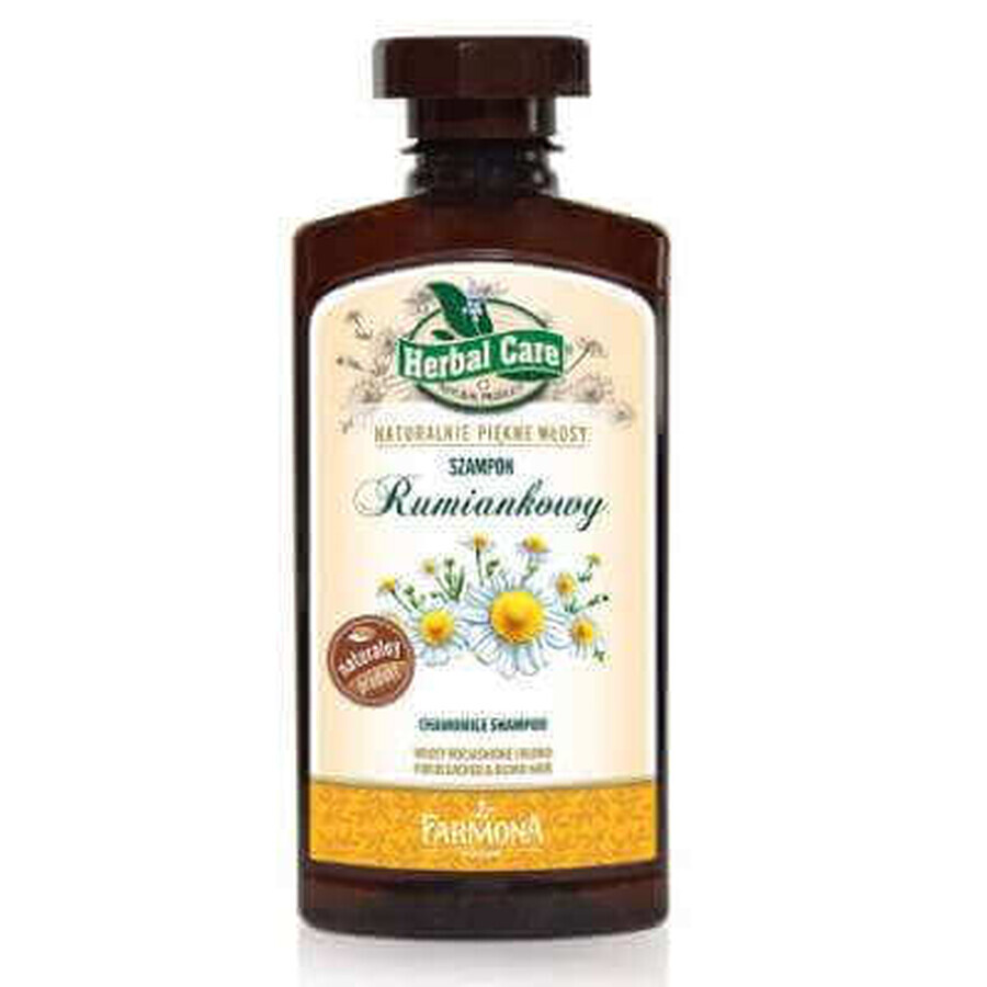Shampoo con estratto di camomilla Herbal Care, 330 ml, Farmona