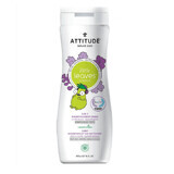 Shampoo e gel doccia vaniglia e pera Little Leaves 2 in 1, 473 ml, Attitude