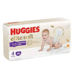 Pantaloni per pannolini Elite Soft n. 4, 9-14 kg, 56 pezzi, Huggies