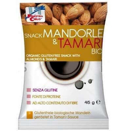Snack Mandorle & Tamari Bio 45g