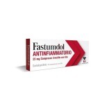 Fastumol Antinfiammatorio Dexketoprofene 25mg Menarini 10 Compresse