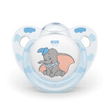 Ciuccio in silicone Disney Dumbo, 6-18 mesi, 2 pz, Nuk