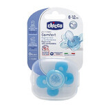 Chicco Physio Comfort Succhietto Silicone Azzurro 6-12 M 1 Pezzo