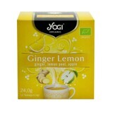 Tè allo zenzero e limone, 12 bustine, Yogi Tea