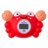 Termometro digitale da bagno Crab, +0luni, Rotho