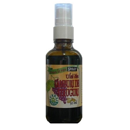 Olio di semi d'uva con spray, 50 ml, Herbal Sana