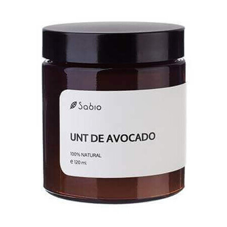 Burro di avocado, 120 ml, Sabio