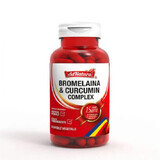 Complesso di bromelina e curcumina, 30 capsule, AdNatura