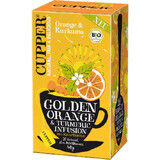 Tè biologico Cupper infuso con arance e curcuma, 20 bustine, Allos Hof