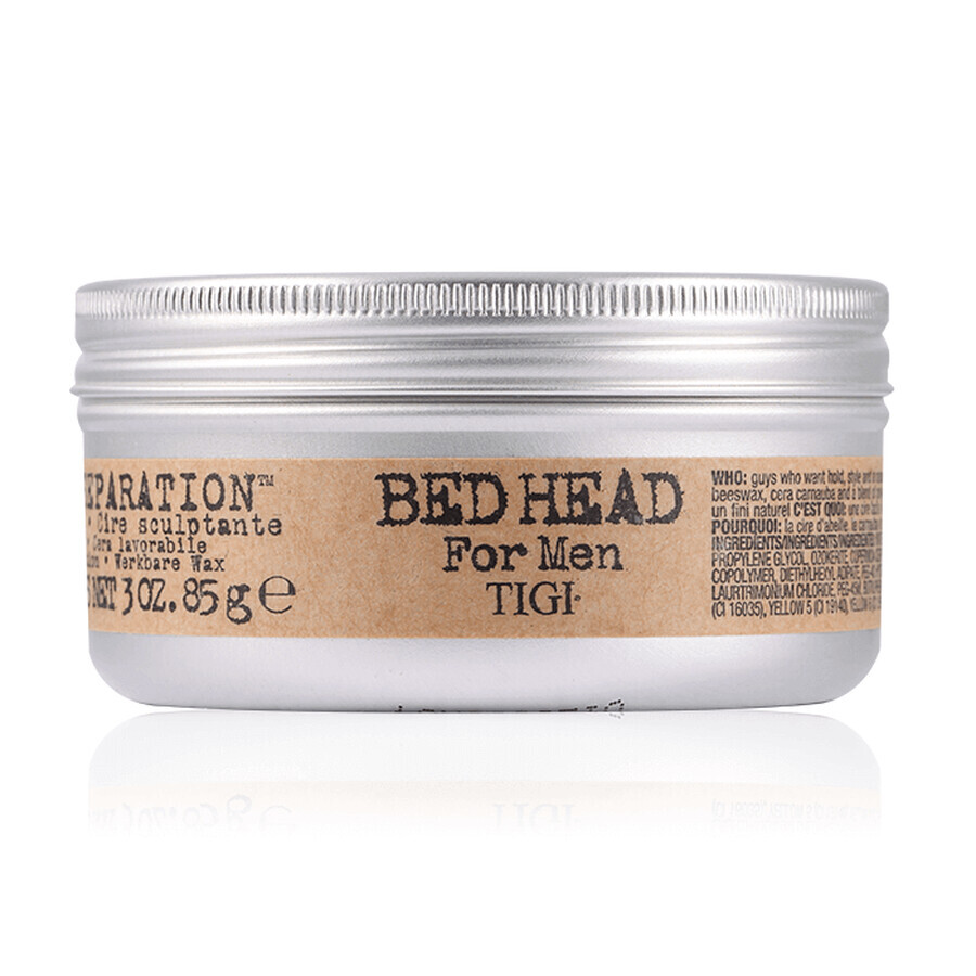 Bed Head for Men Matte Separation Cera per capelli lavorabile, 85 g, Tigi