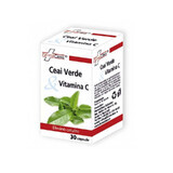Tè Verde con Vitamina C, 30 capsule, FarmaClass