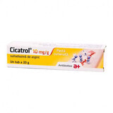 Pasta cutanea Cicatrol 10 mg/g, 20 g, Antibiotico SA