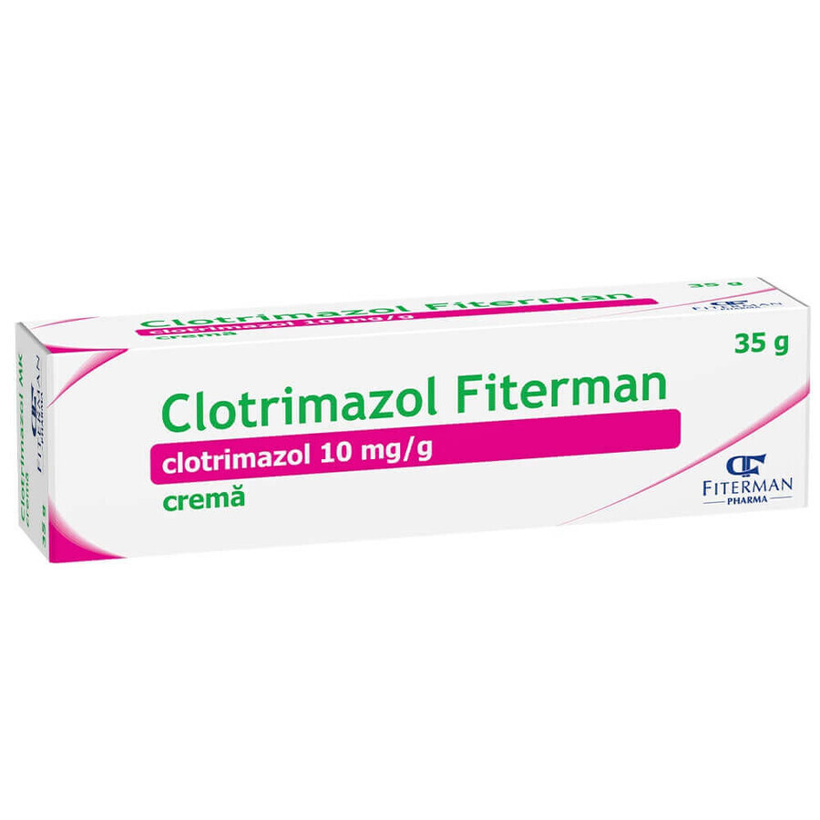 Crema di clotrimazolo 10 mg/g, 35 g, Fiterman