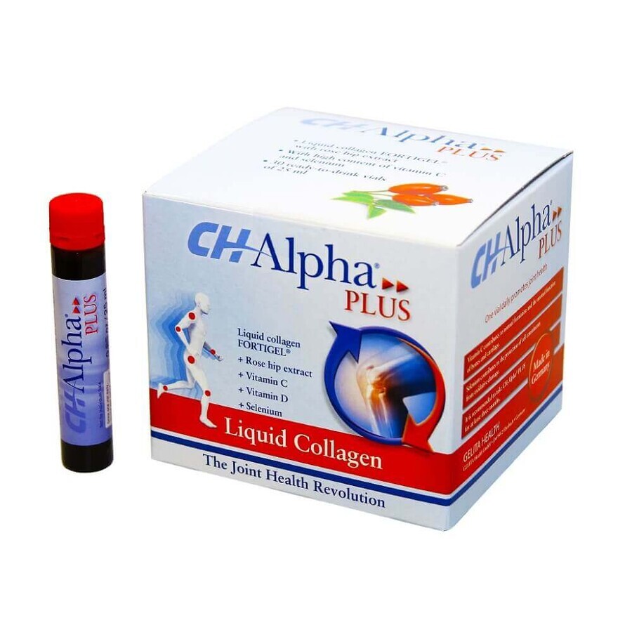CH Alpha Plus, 30 fiale bevibili, Gelita Health recensioni