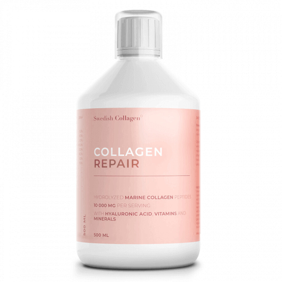 Collagen Repair, Acid Ialuronico, Vitamine e Minerali, 500 ml, Swedish Collagen recensioni