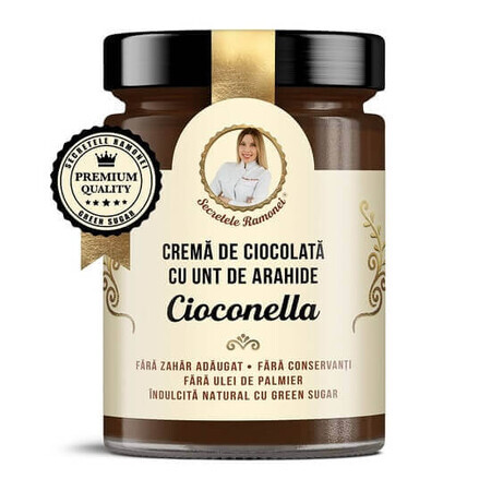Crema di arachidi e cacao Cioconella, I Segreti di Ramonei, 350g, Remedia