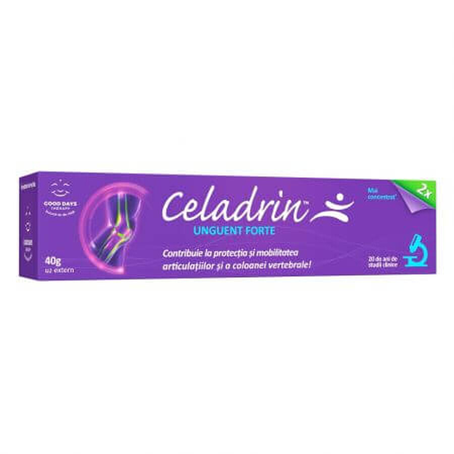 Celadrin Unguento Forte, 40 g, Good Days Therapy